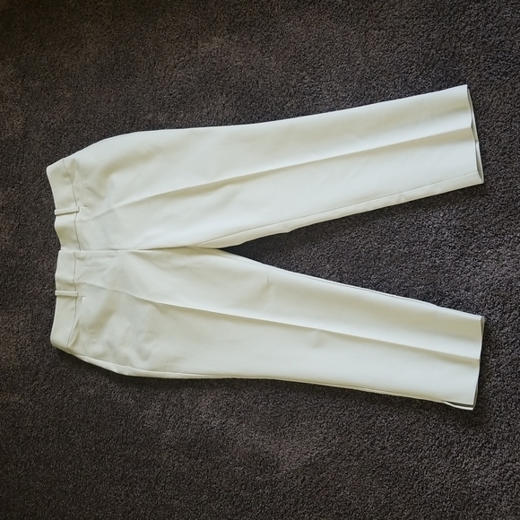 LOFT Pants & Jumpsuits New Ann Taylor Cream Riviera Julie Crop